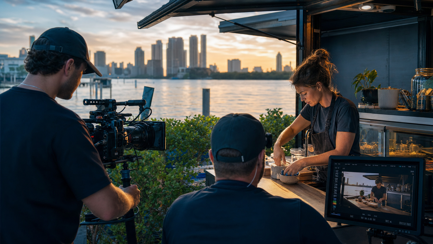 You don't need a studio. A repeatable system — hook, story, next step — beats a one-off “hero” video every time.